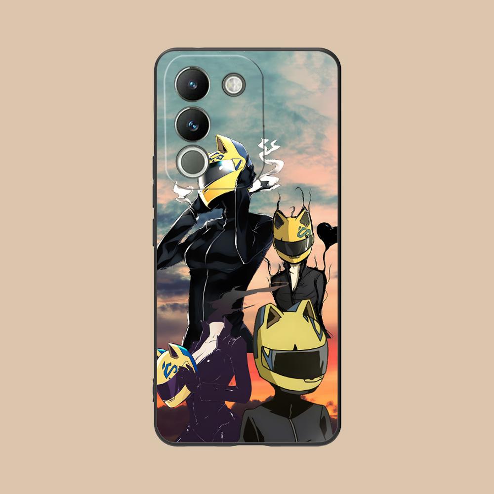 Аниме Чехол для телефона Durarara для VIVO Y77 76 75 74 73 72 58 56 55 51 50 38 36 Y19 Y18 Y03 Y01 5G Мягкий ТПУ Ударопрочный Чехол