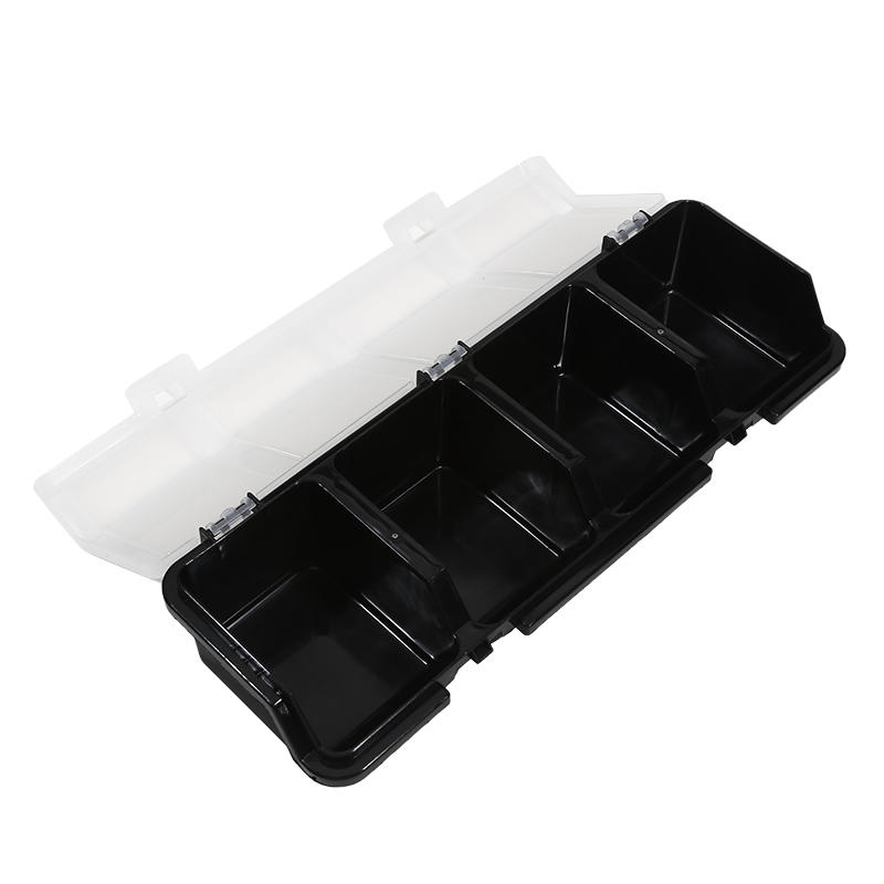 Сверхпрочный пластиковый органайзер для деталей, многосекционный ящик для хранения винтов, ящик для наведения порядка для ювелирных изделий, фурнитуры, электроники, мелких компонентов