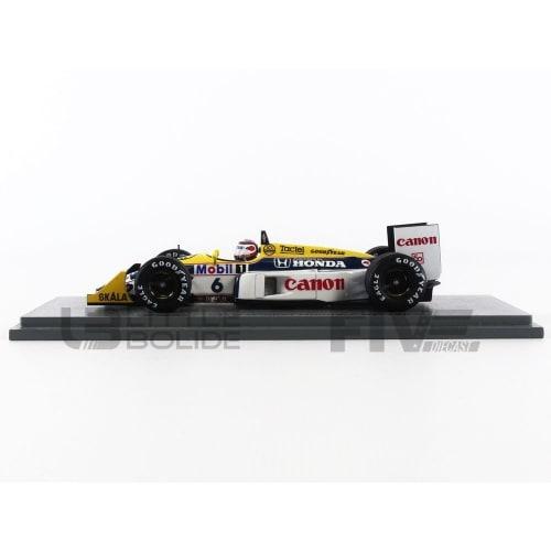 Spark 1/43 Scale Williams FW11B F1 1987 Hungarian Grand Prix Winner #6 N. Piquet