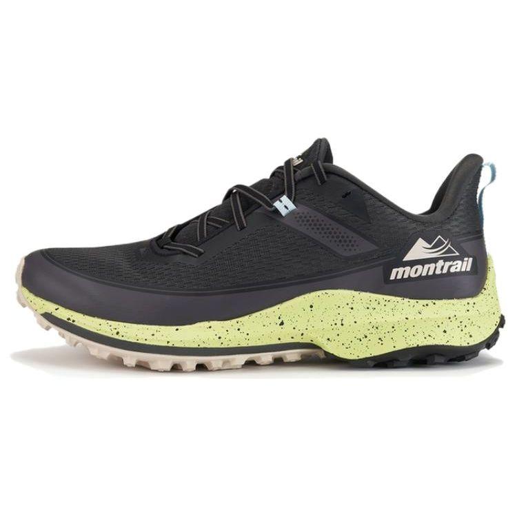 Columbia Montrail Повседневные Удобные Тканевые Нескользящие Дышащие Поддерживающие Легкие Низкие Кроссовки для Бега Мужские кроссовки Серый Зеленый BM7763-089