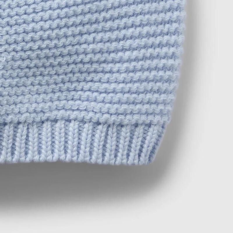 Gap Детская вязаная шапка с ушками мишки из хлопка