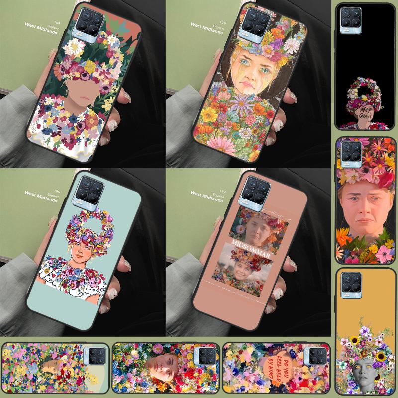 Чехол Midsommar May Queen для Realme C61 C75 C55 C51 C21Y C25S C67 C53 13 12 10 11 14 Pro Plus GT 6T 6 5 GT7 Pro