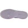 Кроссовки Air Jordan 1 Low GS Violet Mist для детей Розовые Barely-Grape Белые 553560-502