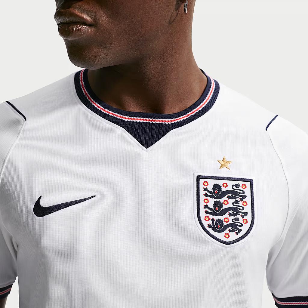 Nike Англия 2026 Стадион Домашняя Мужская Футболка Nike Dri-FIT Футбольная Реплика