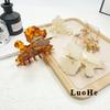 Luohe Jewelry Large Jelly Acetate Hair Clip - Elegant Fairy Puppy Claw Shark Clip
