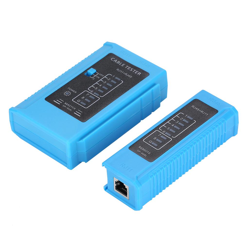 Тестер сетевого кабеля RJ45 и RJ11. Инструмент для тестирования сетей Ethernet LAN.