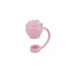 For Stanley 10mm Silicone Straw Cover Large Diameter Rose Flower Shape Heat-resistant Dust Proof Straw Plug Cap Cup Accessories