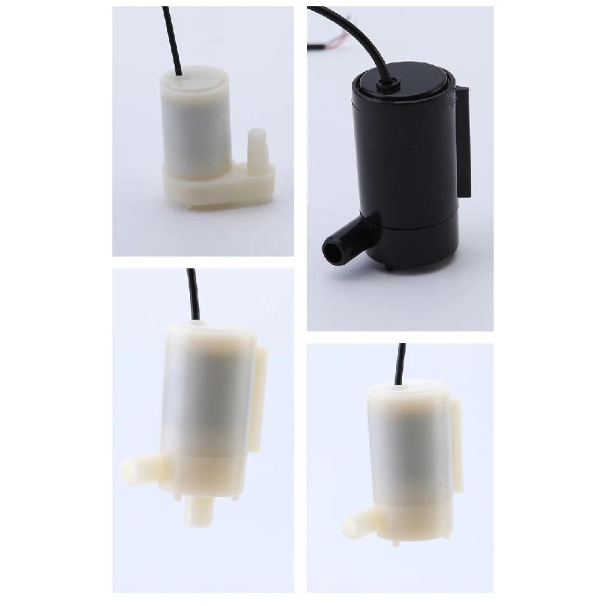 DC 3-5V USB Mini Submersible Water Pump Ultra Quiet Brushless Motor for Aquarium Fish Tank Pond Fountain Hydroponics Garden Wate
