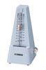 Metronome Blue Classic Triangular Pyramid Style Matte Finish Prevents Fingerprints Mainspring Drive MP-90BL