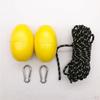 1 Set Canoe and Kayak Anchor Float Rope Buoy Buoyant Accessories W/ Clip & Nylon Cord Length