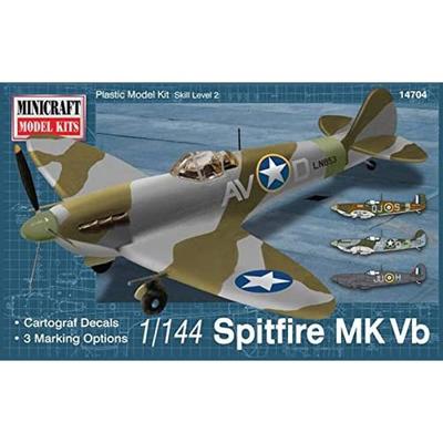 Место 1/144 WWII Spitfire Mk.Vb Пластиковый набор модели MC14704