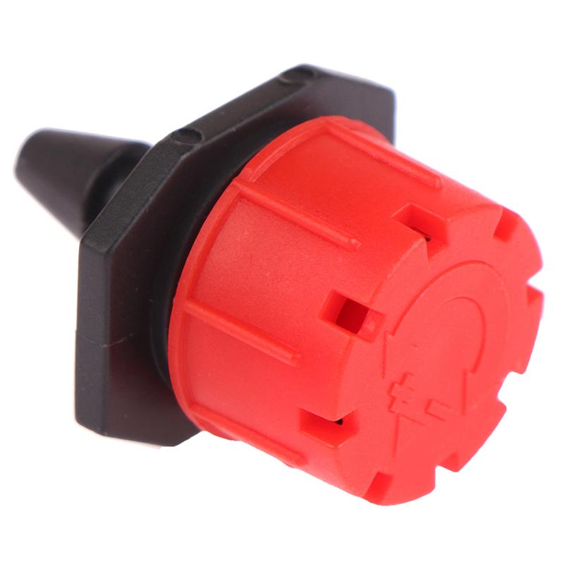 50 шт. 1/4 дюйма, насадка для орошения сада, регулируемая капельница, спринклер для полива