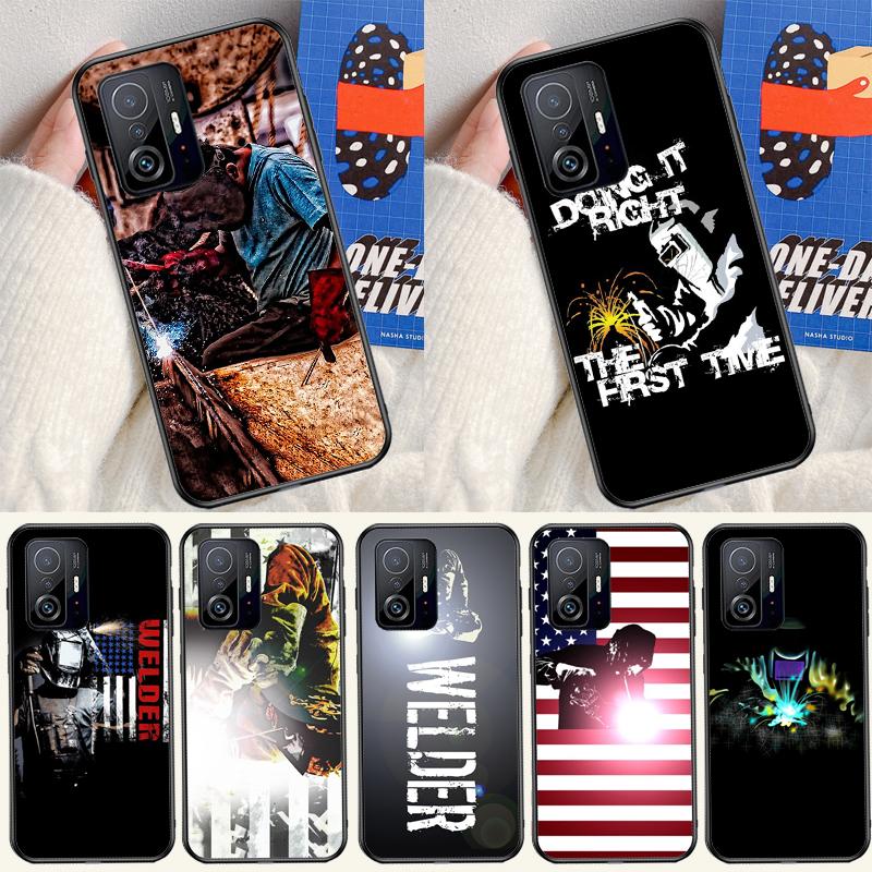 Сварочный чехол Welder для Xiaomi 15 Ultra 13 14 11T 12T 13T 14T Pro POCO X7 Pro F5 F6 M6 X3 X5 X6 Pro Чехол