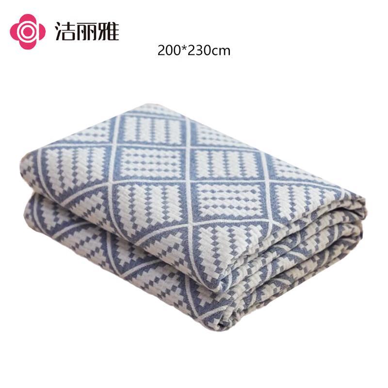 Jie Li Ya 100% Cotton 3-Layer Gauze Summer Blanket