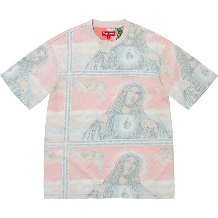 Supreme Футболка с коротким рукавом Jesus S/S Top Multi