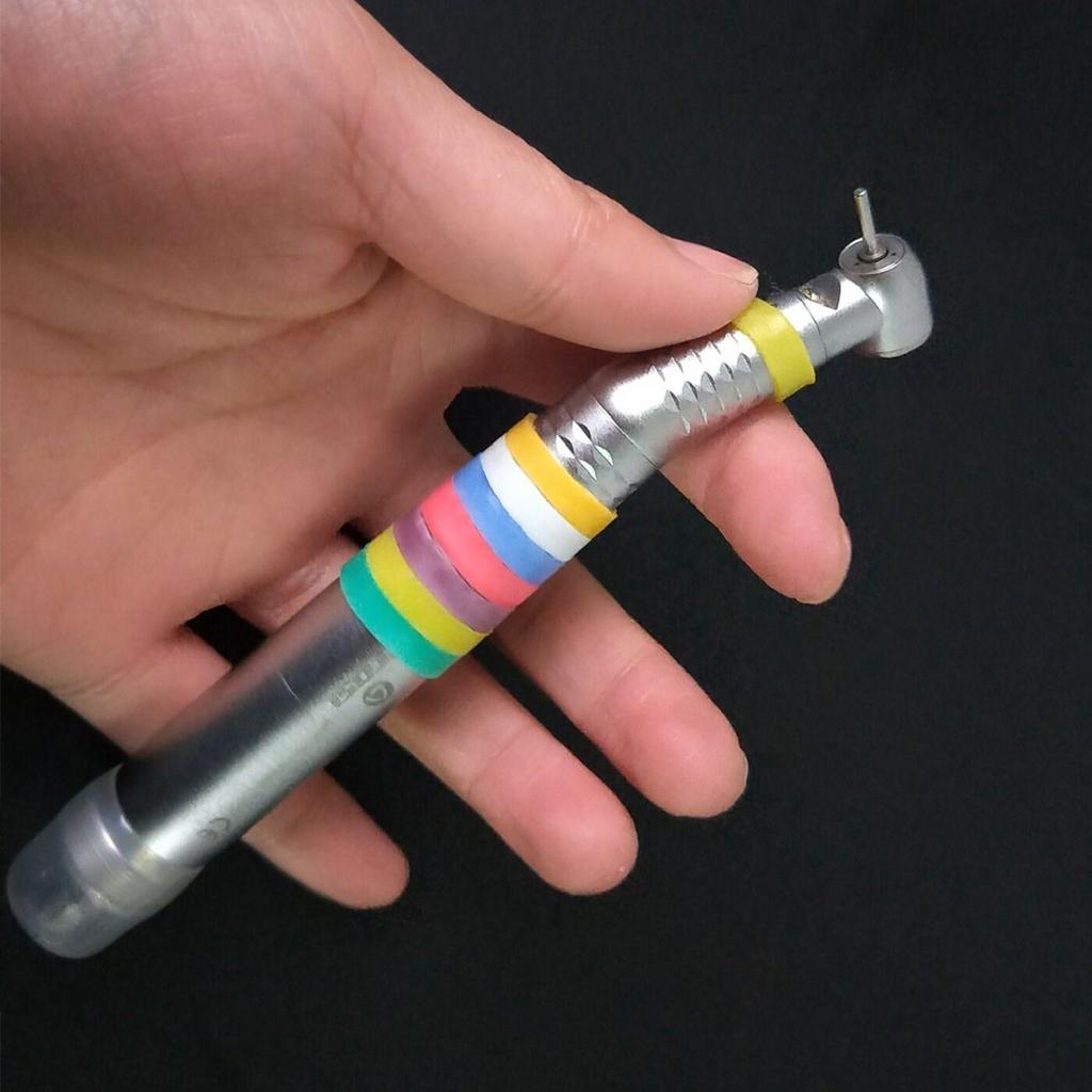 Автоклавируемые стоматологические универсальные силиконовые кольца с цветовым кодом, разноцветные кольца для наконечников или инструментов (Диаметр 7 мм/5 мм)