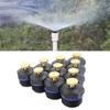 10Pcs Sprinkler Nozzle Adjustable 1/2 Inch Brass Atomizing Nozzle Garden Lawn Irrigation Spray Heads for Agricultural Watering