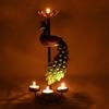Осветите свое пространство элегантным подсвечником Tealight - декоративный подсвечник Peacock Four Candle Holder (Дизайн 1)