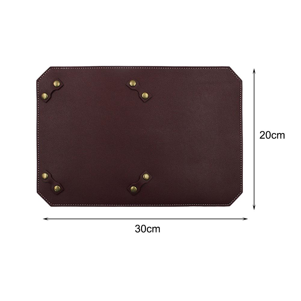 Leather Mat Non-slip Mats Removable Outdoor Camping Gas Stove Pad Cooking CB Can Cover Blanket for SOTO ST310 Stoves