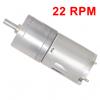 JGA25-370 12V Мотор-редуктор Двигатель постоянного тока Электрический мотор-редуктор Высокий крутящий момент Металлическая шестерня Редуктор постоянного тока Бытовая техника 22 об/мин 26 об/мин