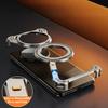 Металлическая безрамочная чехол-бампер Oatsbasf для Huawei Mate 70/70 Pro/70 Pro+ Защитный чехол в форме Z с вращающимся на 360° магнитным кольцом