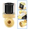 G3/4 2 Way Water Inlet N/C Normal Closed Pressure Electric Valve Solenoid Valve Electric Solenoid Valve AC 220V FCD‑180B