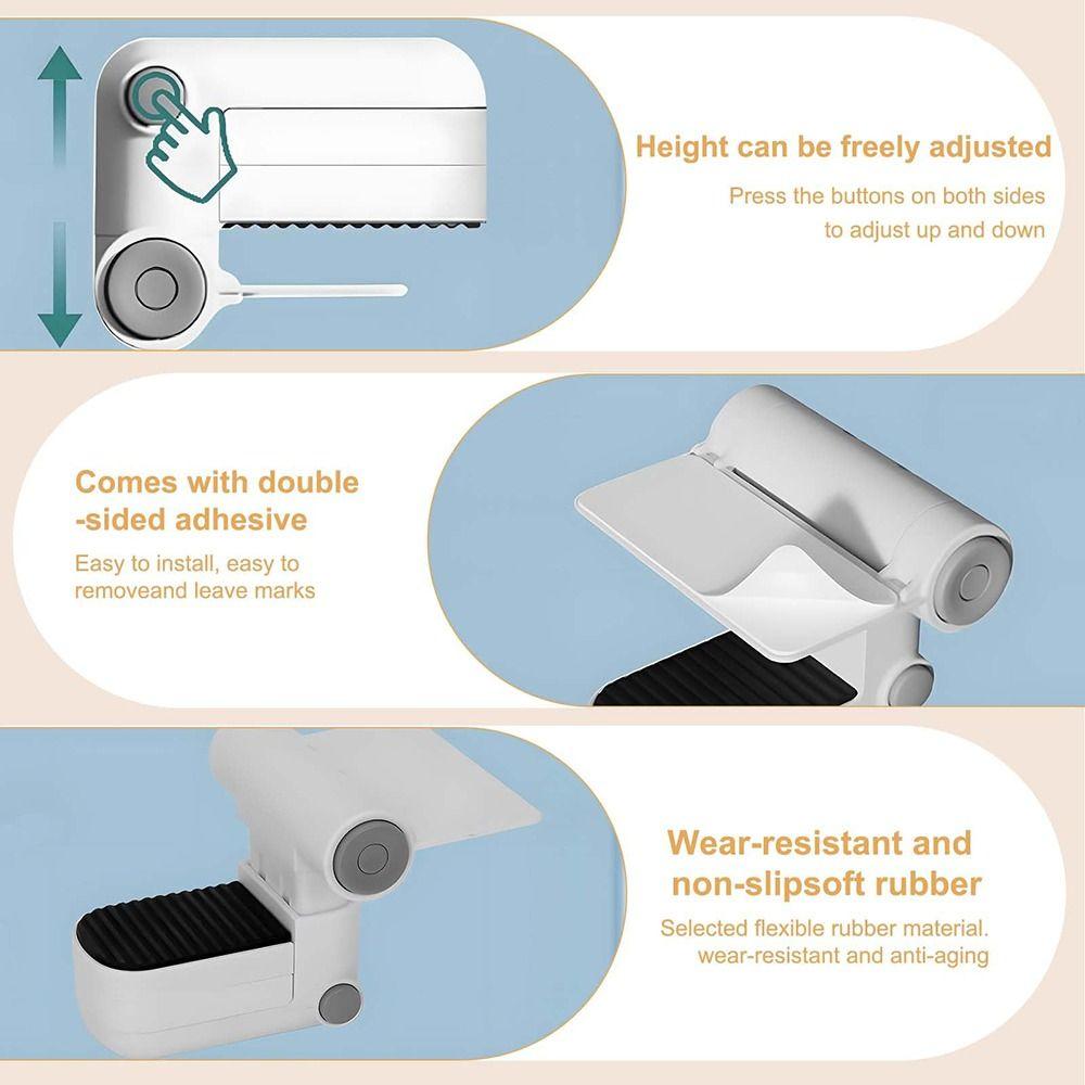 Self Adhesive Toilet Locks Baby Proof Toilet Seat Locks for Toddler Child Safety Lock  Kids Safety