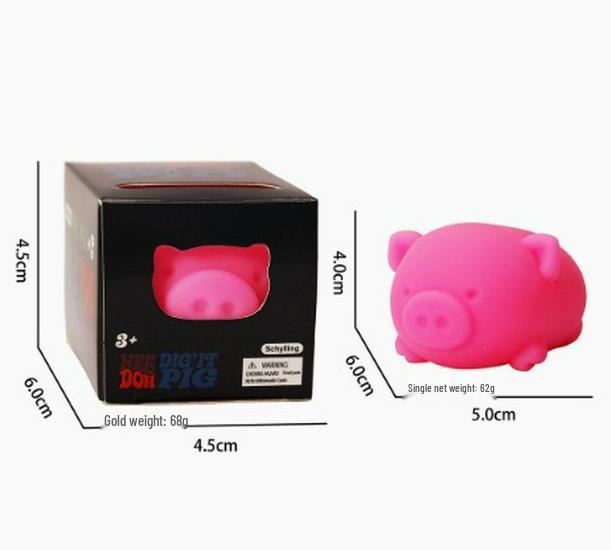 Maltose Ice Cube Dog Face Decompression Squeeze Toy