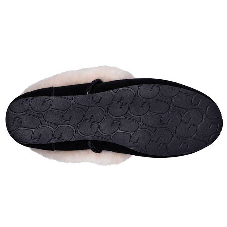 UGG Kendyl Теплые и удобные флисовые спортивные повседневные туфли женские кроссовки черные 1011725-BLK