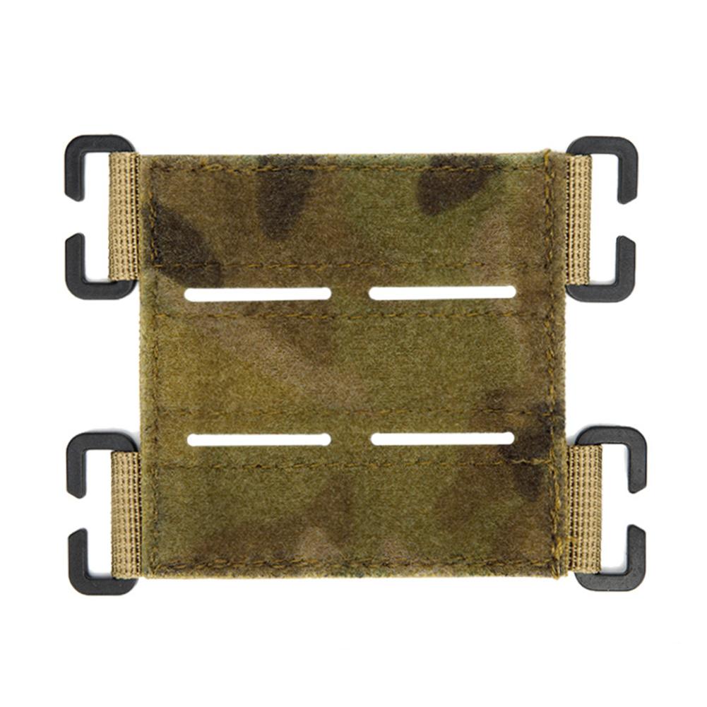 1PC 3IN Morale Badge Self-Adhesive Cloth Storage Base Outdoor Vest Backpack Accessory For MOLLE System