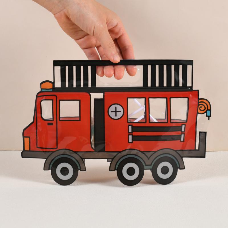 10 шт. строительный грузовик конфеты подарочный пакет полицейская машина экскаватор печенье закуски сумки на молнии детский день рождения сувениры декор поставки