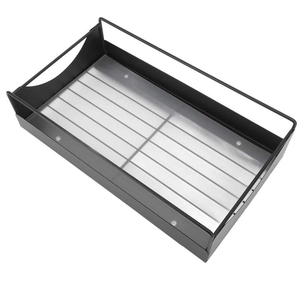 Pull Out Cabinet Organizer Carbon Steel Smooth Sliding Silent Slide Out Pantry Shelves for Bathroom Wardrobe