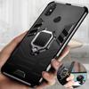 For Redmi Note 14 13 12 11 Pro Honor X8 X9 X9a X9b Samsung A13 A14 A15 iPhone 16 15 Pro Shockproof 2 In 1 PC + TPU Holder Ring Stand Armor Phone Case
