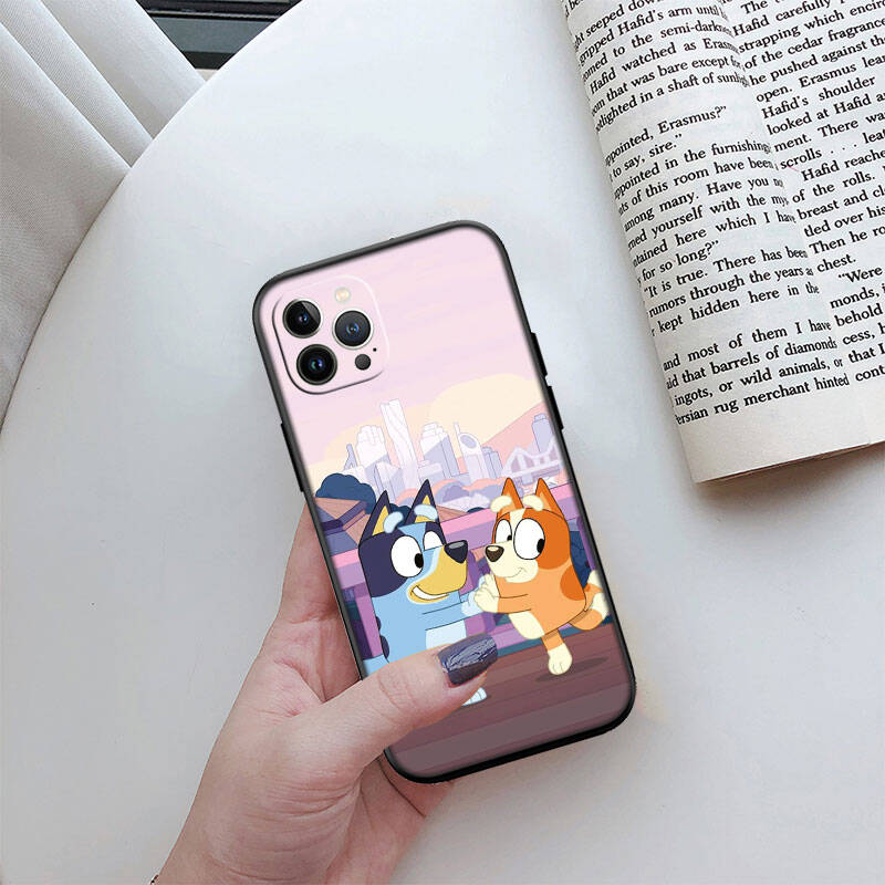 Синий чехол для телефона Bluey MH23 для Samsung S20 S21 S22 S23 S24 FE Ultra Plus Lite S21S A55 A07 A17 F06 F16 M06 M16 M56 A36 A37 A57