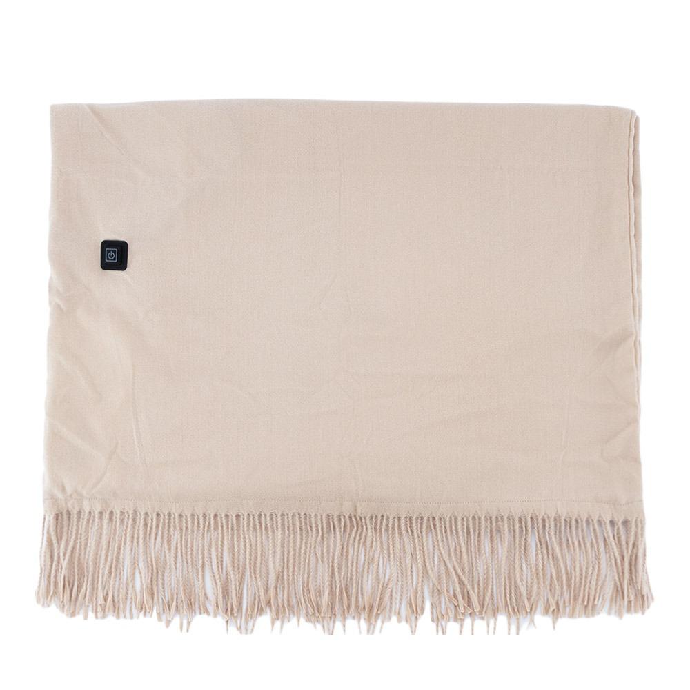 Wearable Shawl Blanket Warm Clothing Heating Lap Blanket Office Warm Shawl for Winter