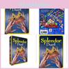 Splendor Duel Карточная игра с водонепроницаемыми пластиковыми картами для детей и семейной вечеринки