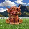 Realistic Cow Figurine Detailed Action Figures Collection Miniature Animal Toys Handicraft