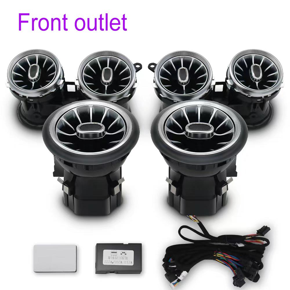 Для Mercedes Benz E-class W213 автомобильный фонарь окружающего света спереди и сзади с атмосферной лампой автомобиля 64 цвета 2016-2020