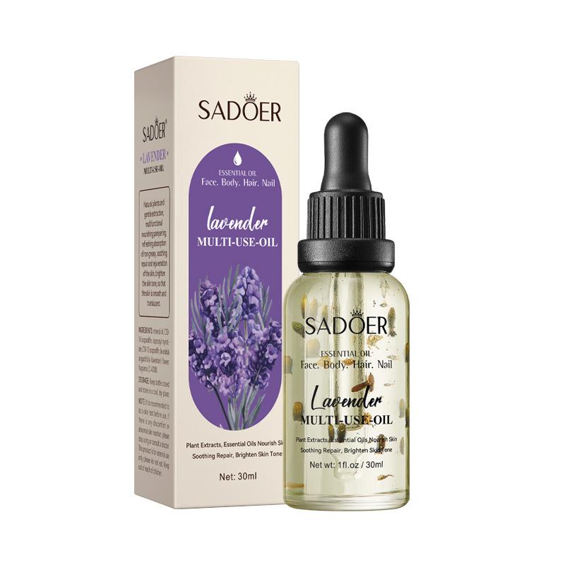 Lavender Dried Flower Massage Oil 30ml Moisturizing and Rejuvenating Skin Body Essential Oil Manufacturer