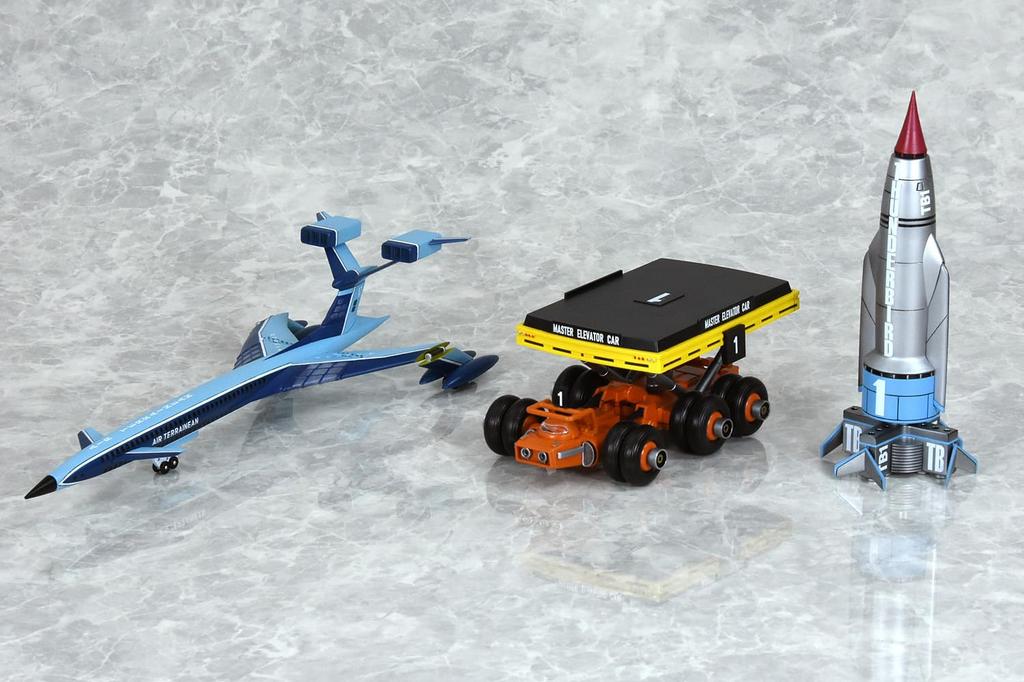 Bellfine Thunderbirds Mechanic Selection Часть 1 500 Пластиковая Модель BP018 (1/144, 250, Масштаб)