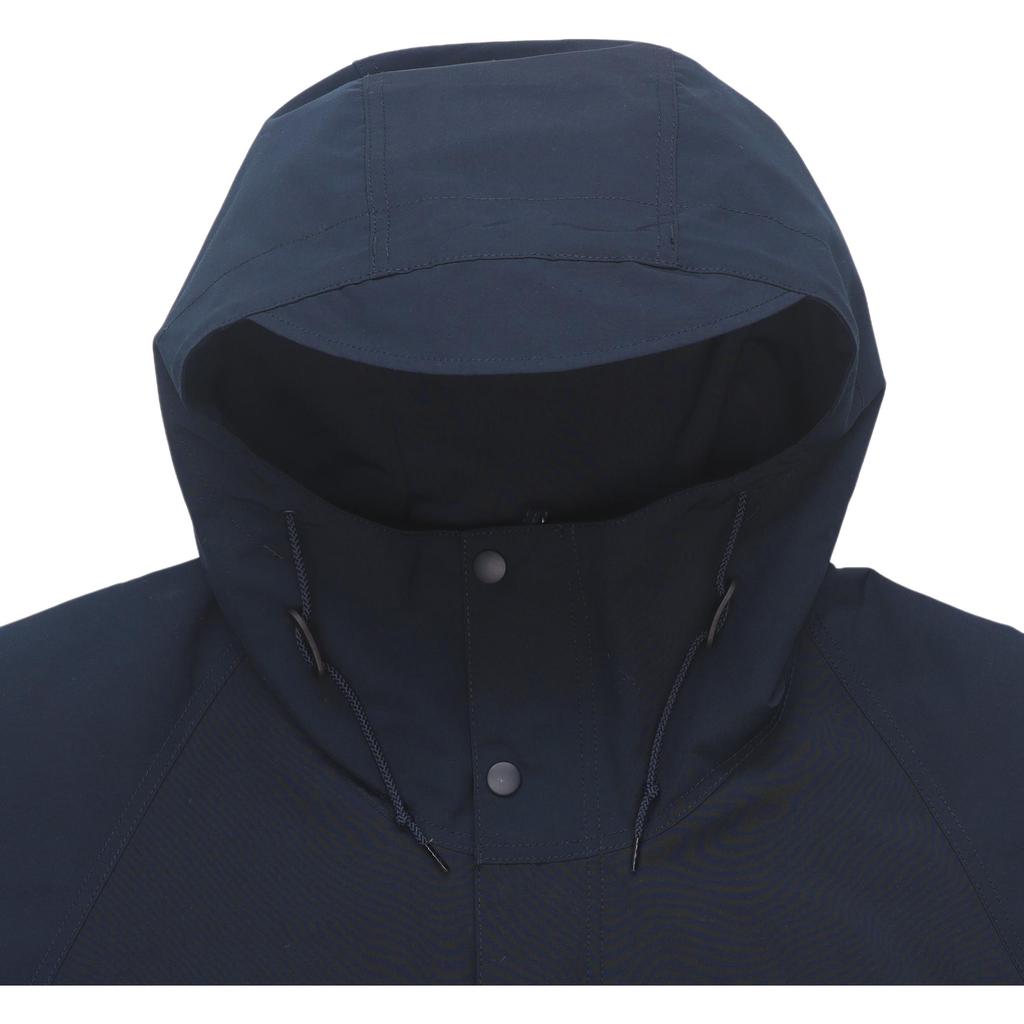 Uniqlo Однотонная куртка с карманом на молнии Унисекс куртки Глубокий синий 459590-69