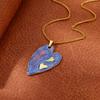 Ожерелье из нержавеющей стали Coloful Heart Золотистая цепочка Ожерелья Чокер для женщин Модные цирконы Подарки на день рождения collar mujer