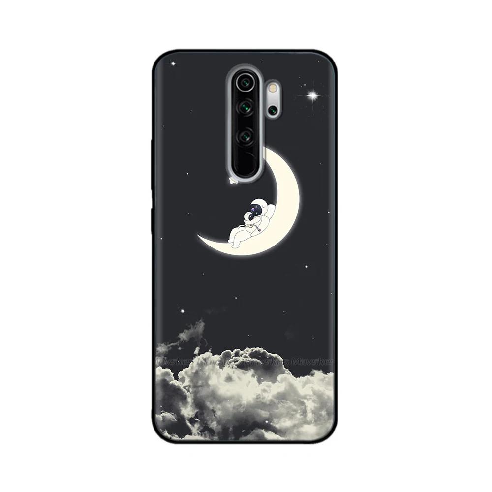 Чехол Для Redmi Note 8 Pro С рисунком Полная Защита Мягкий Жидкий Силикон Мультяшная Обложка Для Xiaomi Redmi Note8 Pro note8Pro Funda