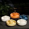Ceramic Palo Santo Holder Incense Burner For Stick Sage Holder Incense Holder Ash Catcher Tray For Meditation Yoga Room