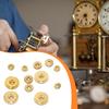 12 шт. Гайки для стрелок часов Запасные части Плавный ход часов Высокопроизводительные Крепежные элементы Дедушкины часы