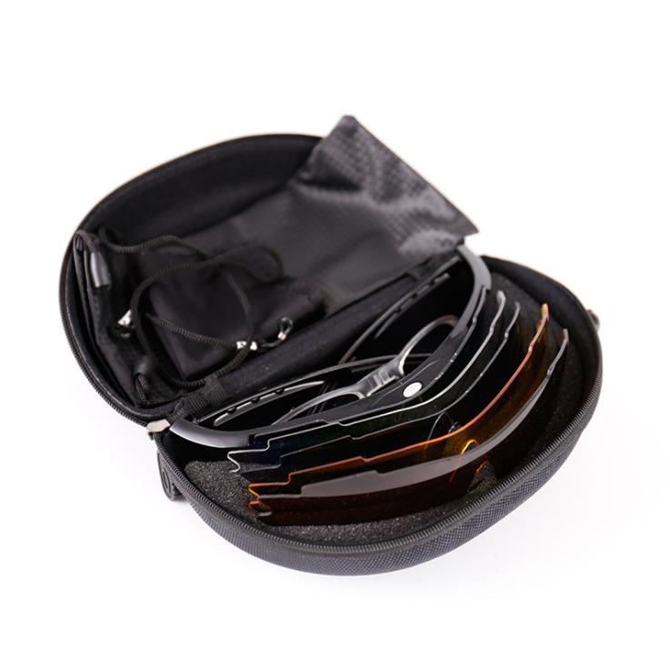 Cycling, Running, Outdoor Sports, Sunglasses, Fishing, Mountaineering, Windproof/Simple Five-Piece Set