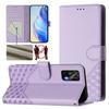 Leather Wallet Flip Case for Realme Narzo 80 80X N53 V11 V20 V60 GT Neo 3 5 6 7 Pro Racing Honeycomb Cover