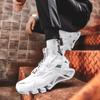 Мужская мода Мягкая нижняя амортизирующая баскетбольная обувь Повседневные дышащие кроссовки