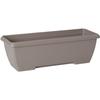 Planter - GARDEN ID Teramo - Taupe 60 Cm - Solidity - Integrated Water Reservoir - Recycled & 100% Recyclable - Volume for Plants