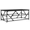  Coffee Table, Black, 100x50x40 Cm, Wood-based Material